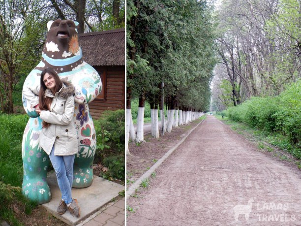 Боздошский парк очень приятный для прогулок.
