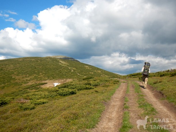 Подход к Петросу. Карпаты.