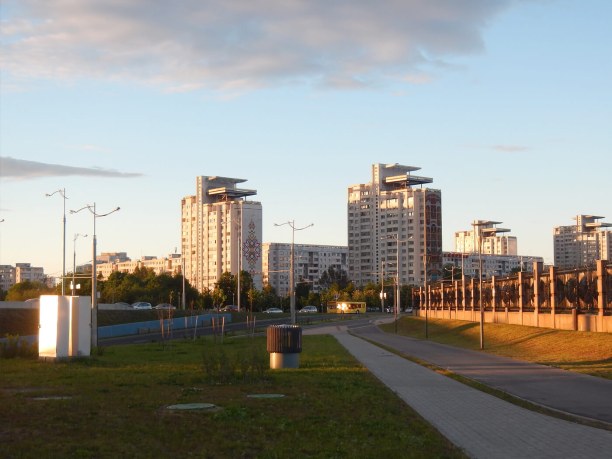 Спальный микрорайон Минска.