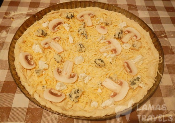 Домашняя пицца 4 сыра: Фото 3